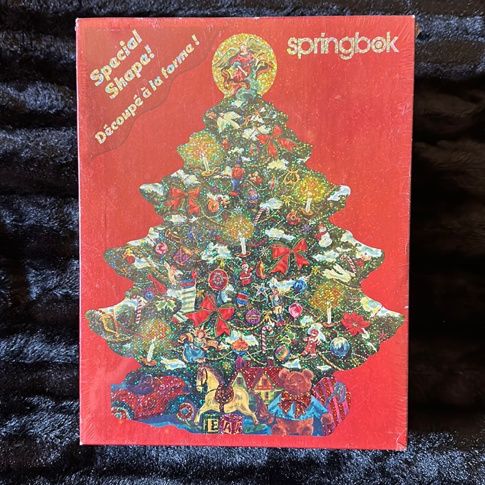 Vintage Christmas Tree Jigsaw Puzzle! New!🎄